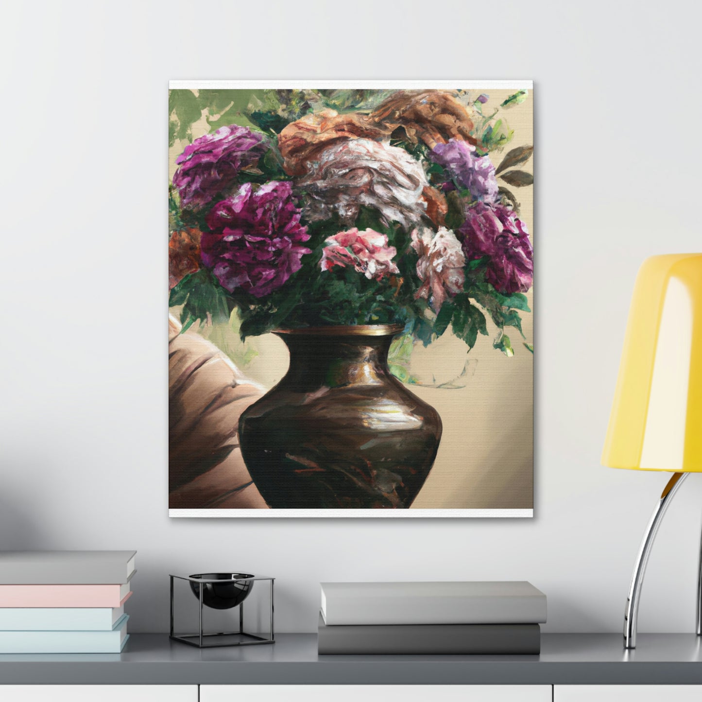 "Petal Palette Foliage". - Canvas