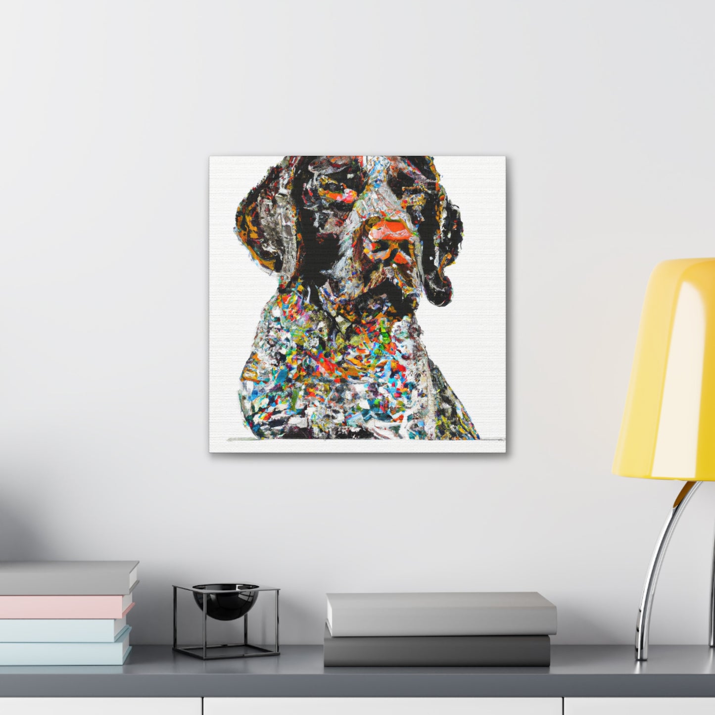 Painted Pointer - Canvas