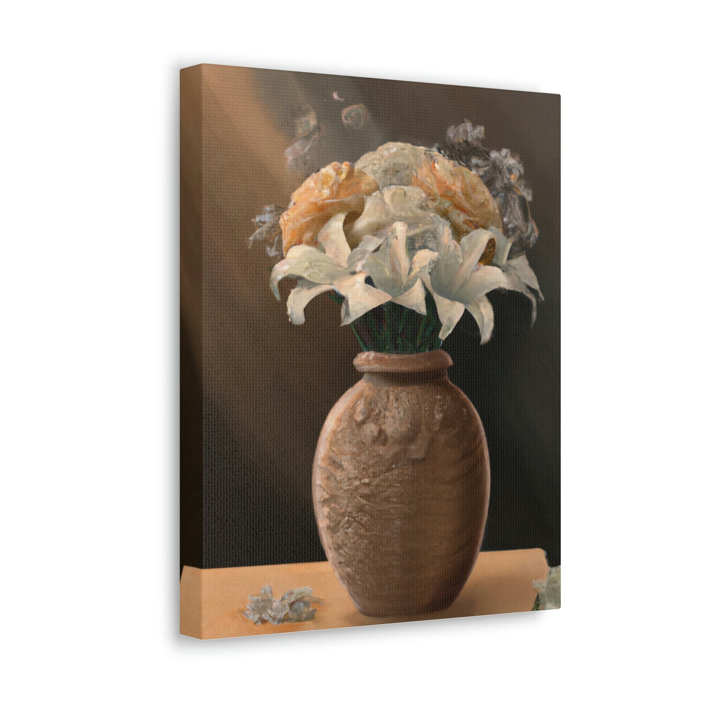 "Intricate Floral Bouquet." - Canvas