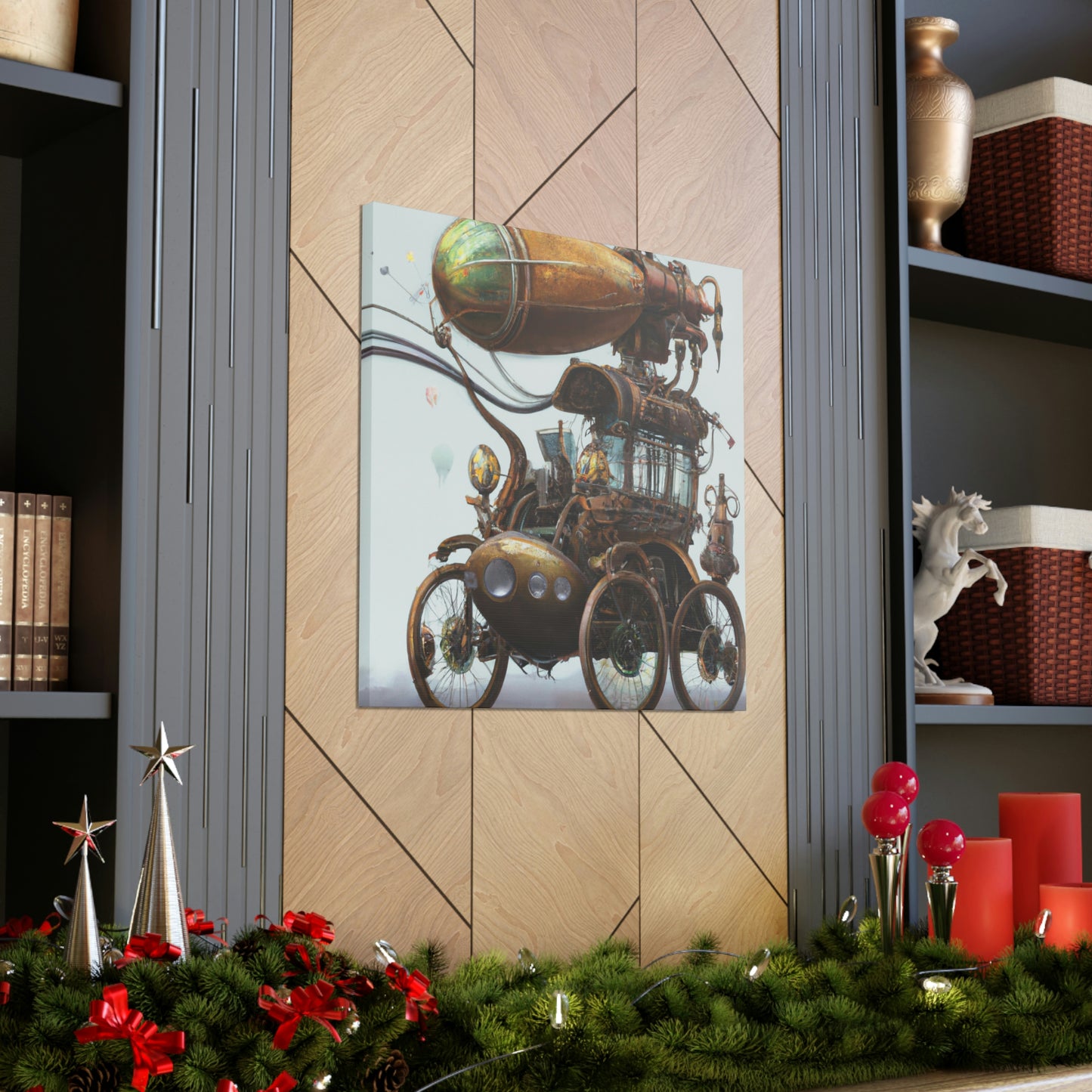 Steampunk Chariot - Canvas