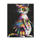 Flower Cat - Canvas