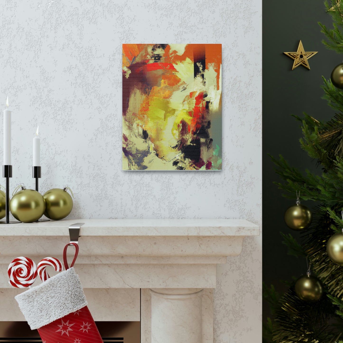 Vibrant Aura - Canvas