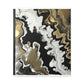 Gold Fluid Cascade. - Canvas