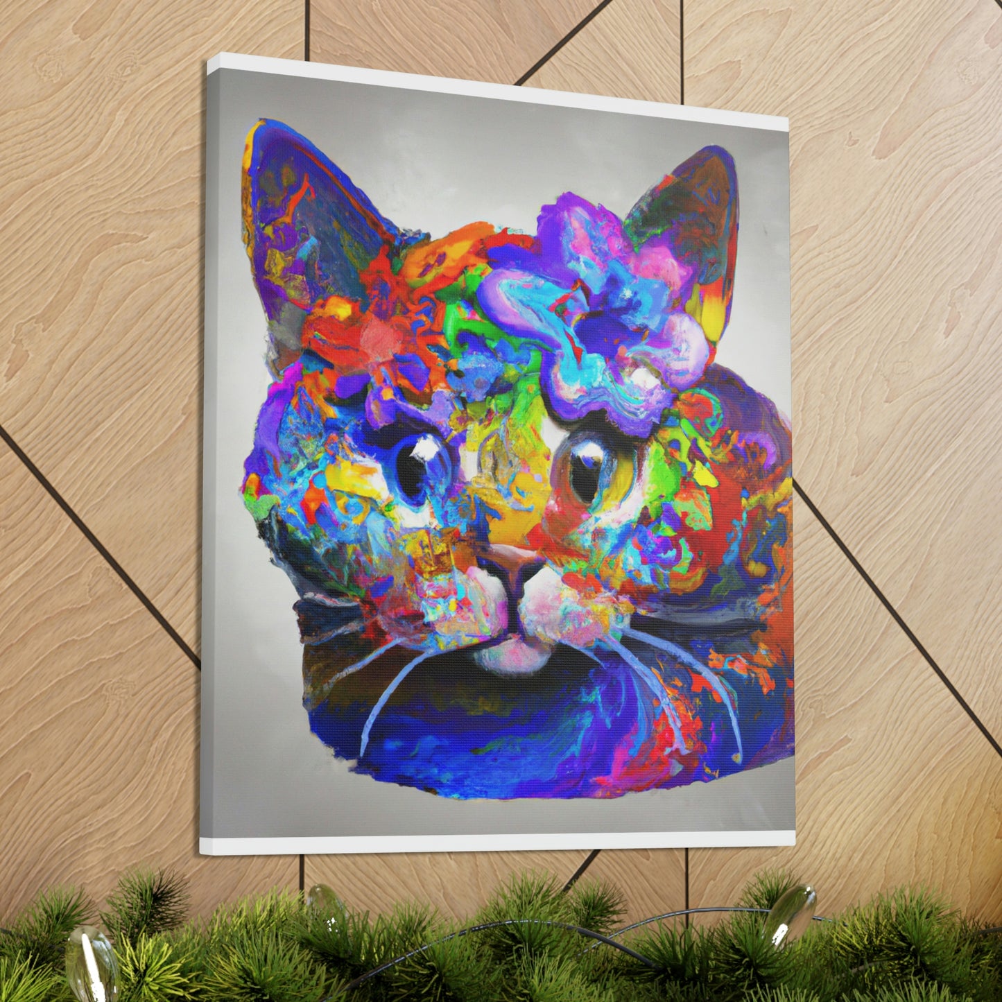 Dreamy Feline - Canvas