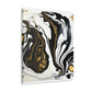 Ebony Gilded Flux - Canvas
