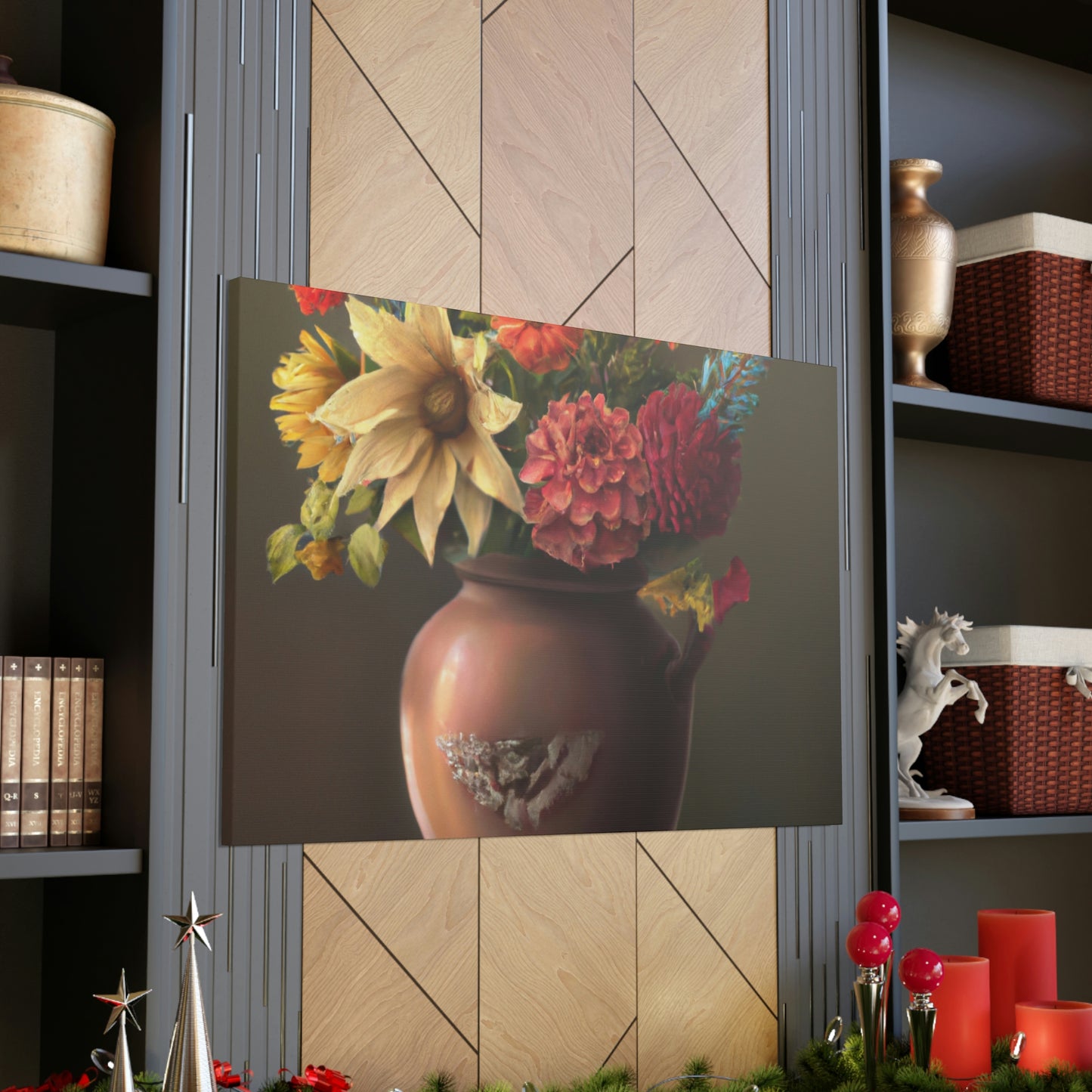 Flowering Brilliance. - Canvas