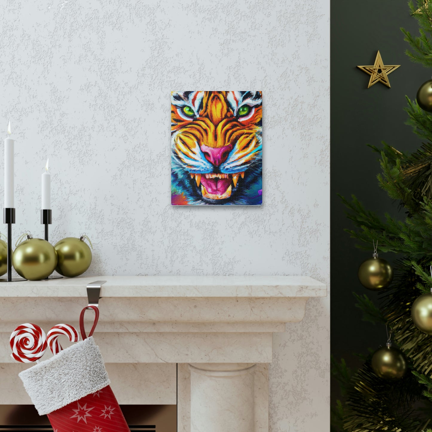Tiger Dream. - Canvas
