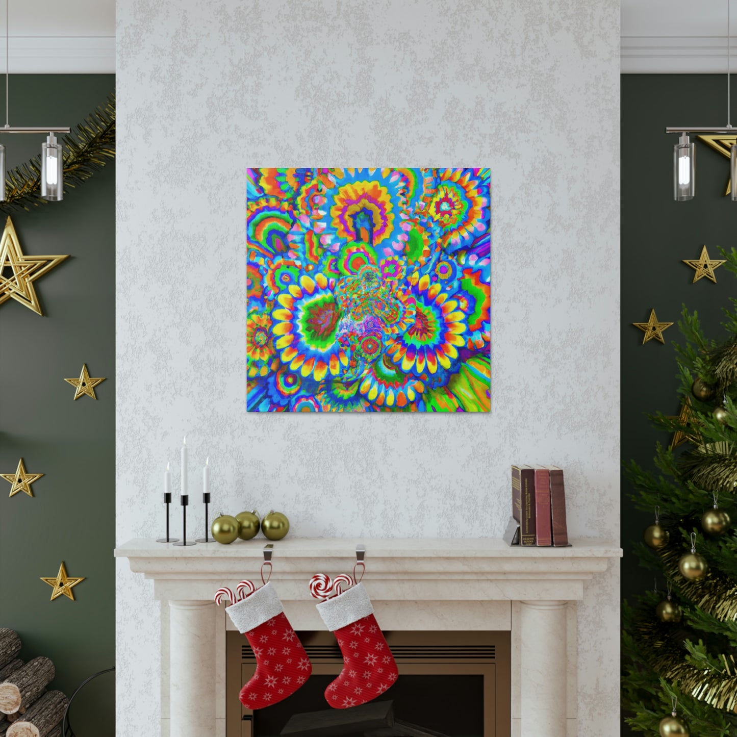"Trippy Bloom" - Canvas