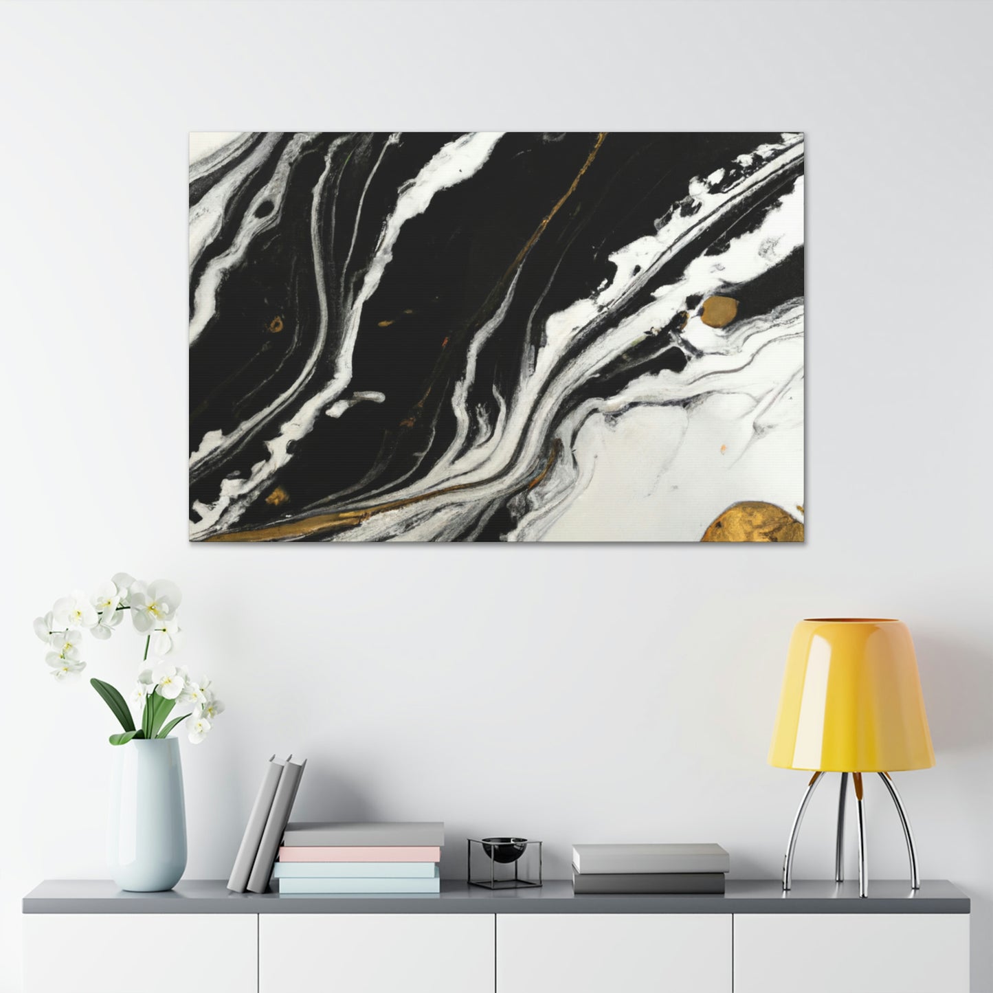 Spectral Mosaic Glow - Canvas