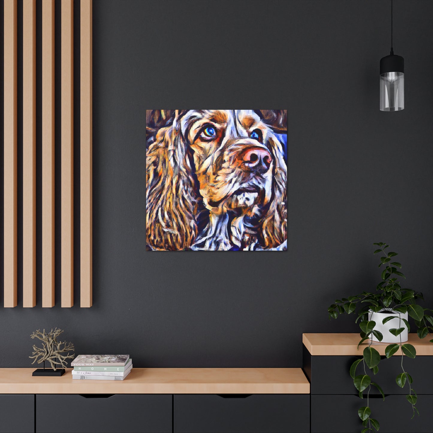 Pup Prism. - Canvas