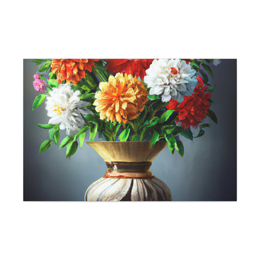 Flowering Splendor. - Canvas