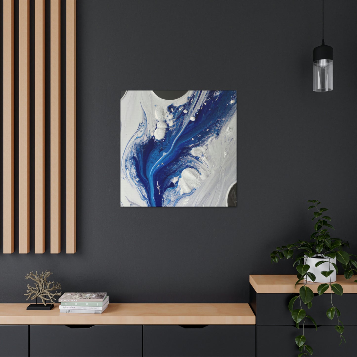 Cosmic Flow. - Canvas