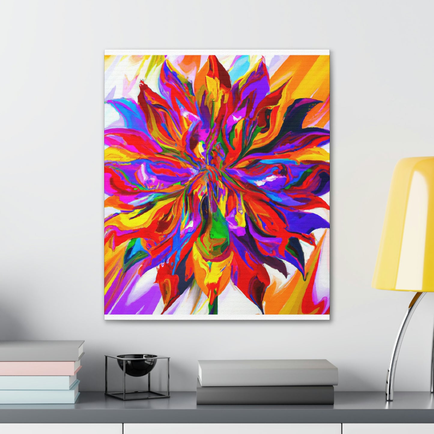 Vibrant Blooms - Canvas