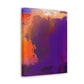 "Brushed Hues" - Canvas