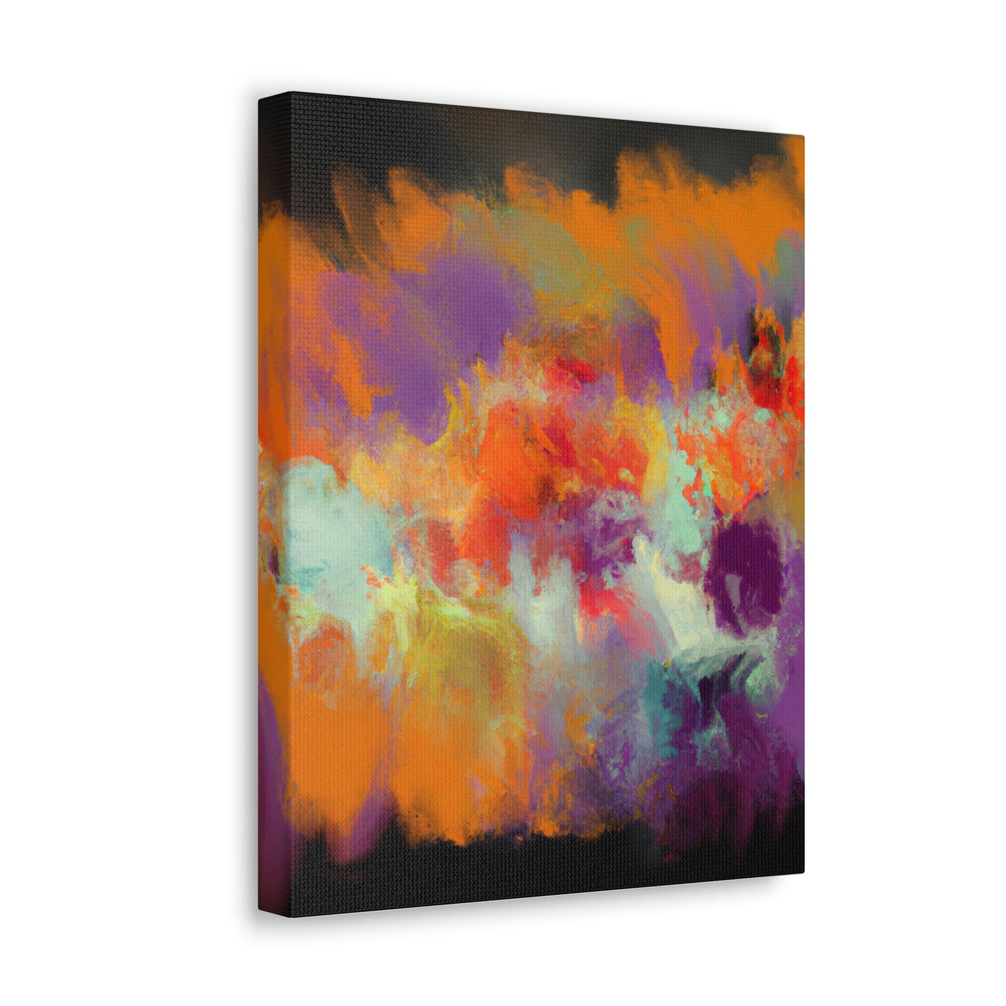 Coral Sparkle. - Canvas