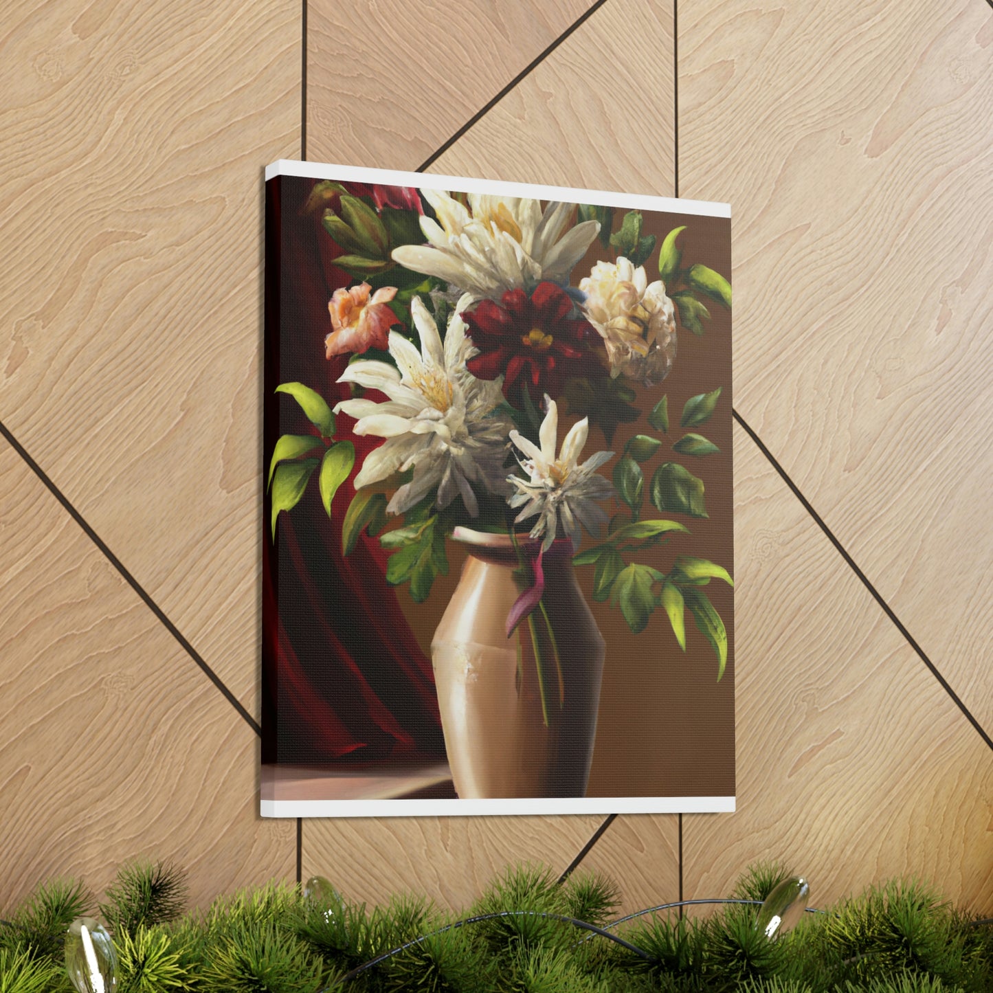 Vibrant Floral Awesomeness. - Canvas