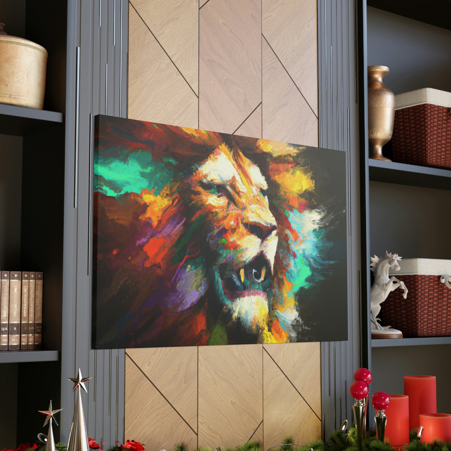 Rainbow Majesty - Canvas