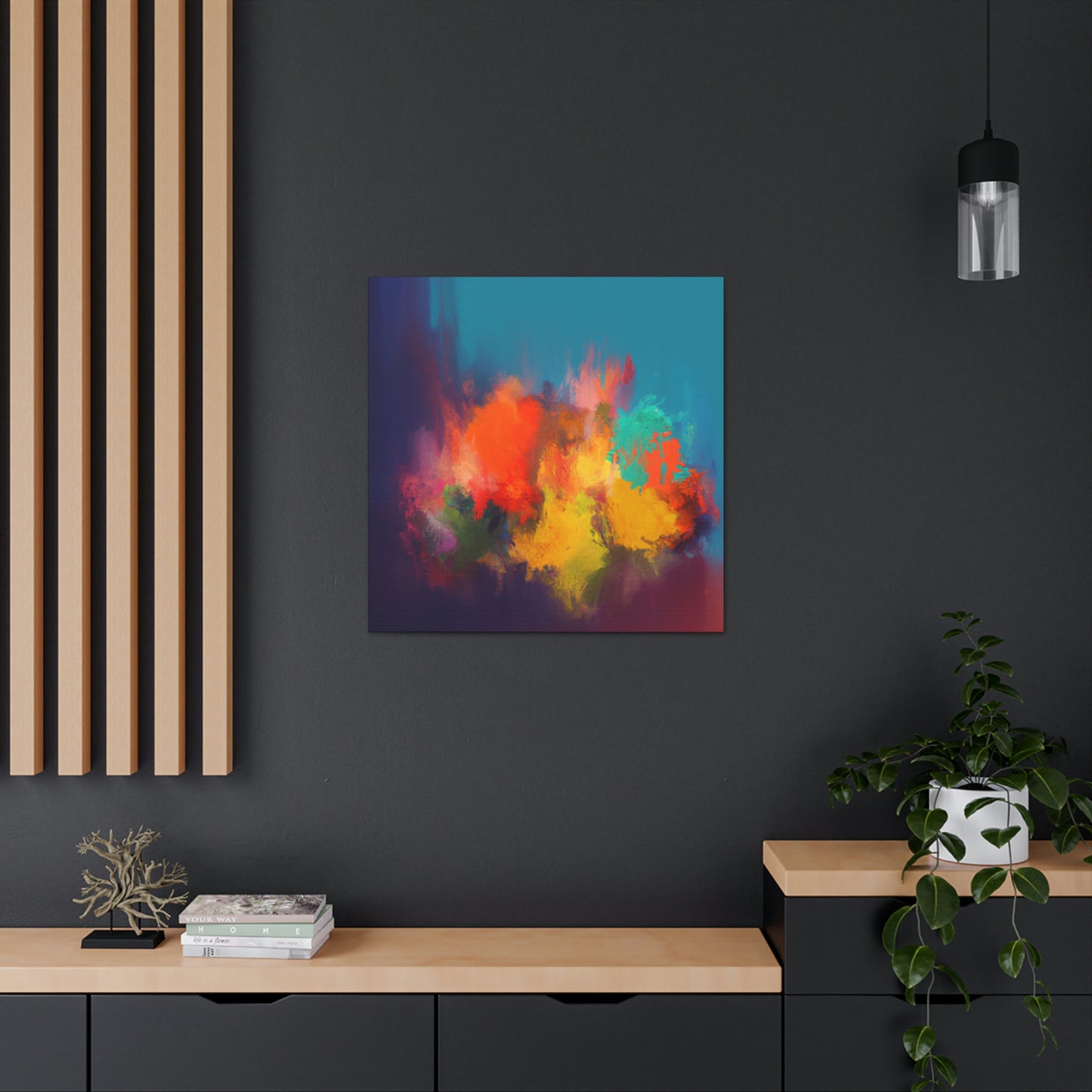 "Lush Hues" - Canvas
