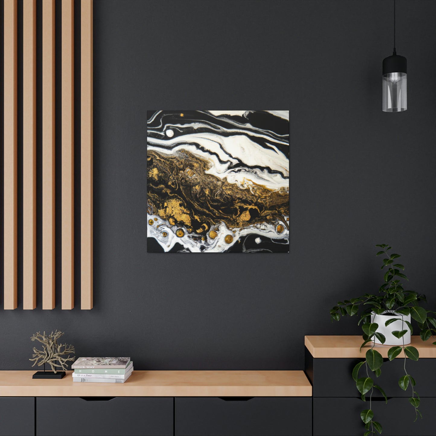 Cosmic Hues Sparkle. - Canvas