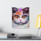 Floral Feline - Canvas