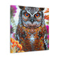 Owl's Splendor. - Canvas