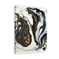 Ebony Gilded Flux - Canvas