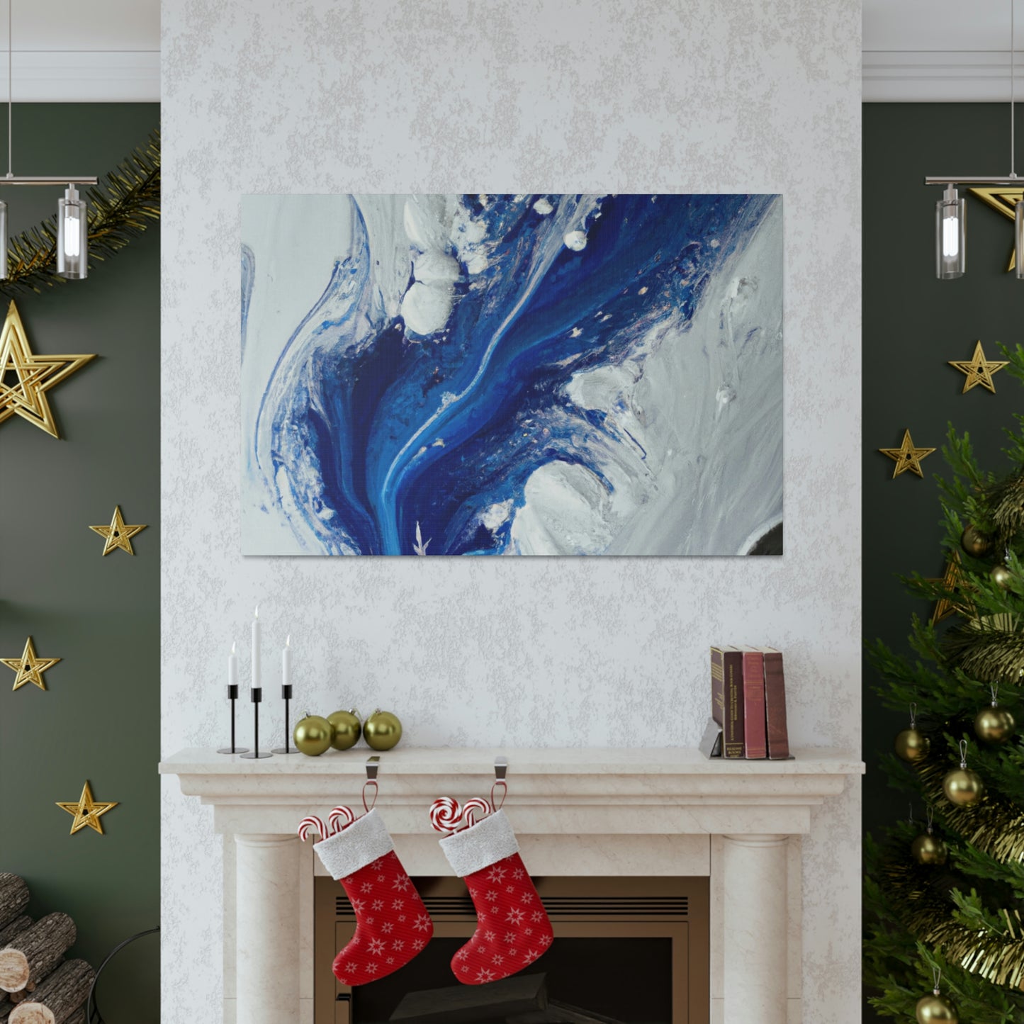 Cosmic Flow. - Canvas