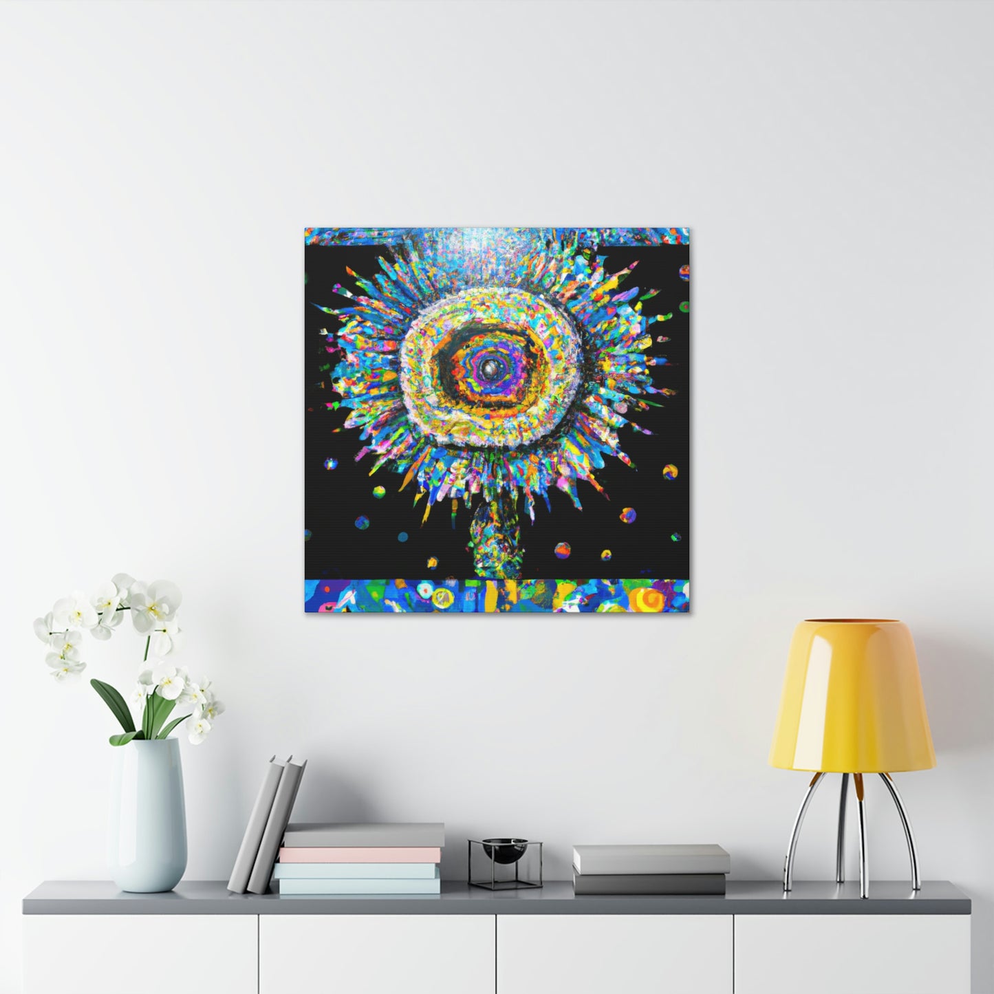 Tri-Bloom Blast - Canvas