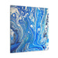 Aqua Bliss. - Canvas