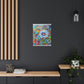 Vibrant Blooms. - Canvas