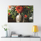 Floral Soiree Scene - Canvas