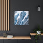 Blue Whirl - Canvas