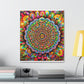Psychedelic Bloom. - Canvas