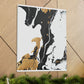 Midnight Gilded Bloom - Canvas