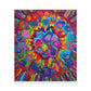 Trippy Floral. - Canvas