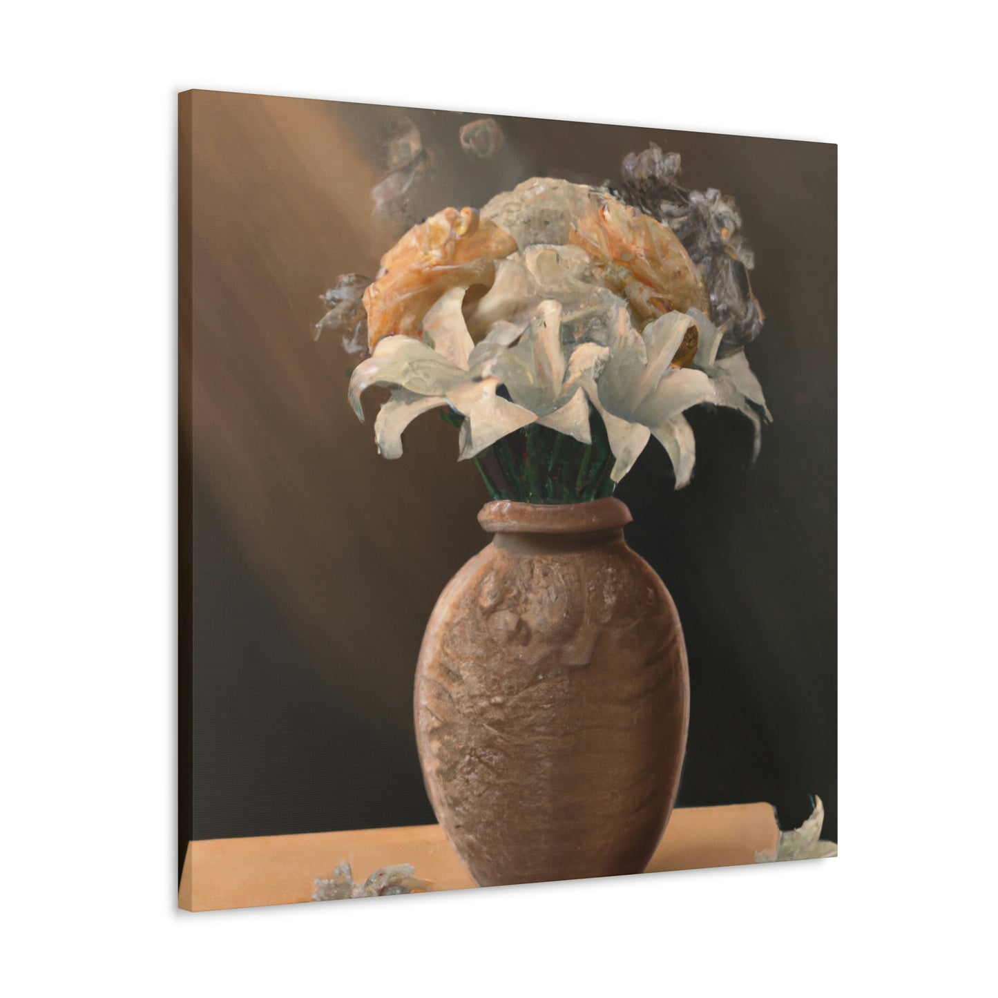 "Intricate Floral Bouquet." - Canvas