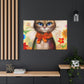 Feline Flora - Canvas