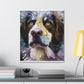 Dogful Vibrancy - Canvas