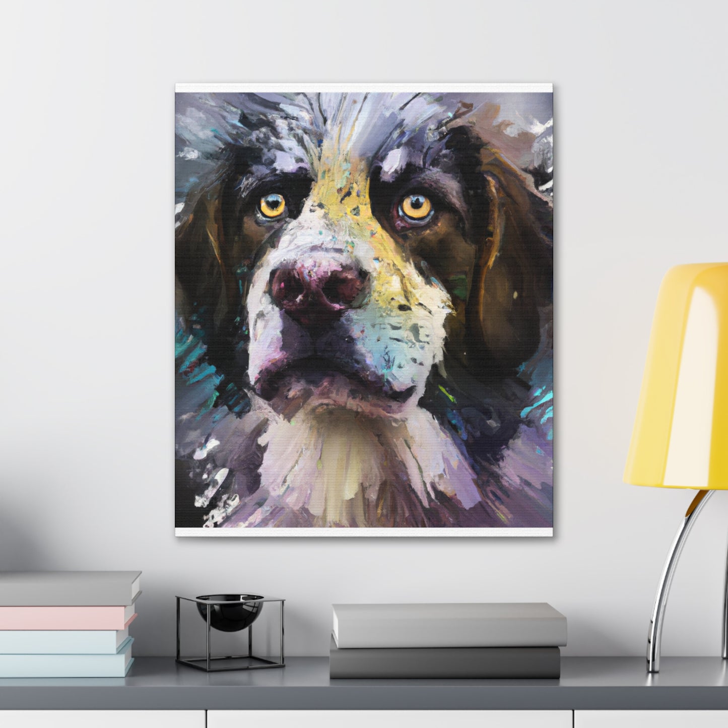 Dogful Vibrancy - Canvas