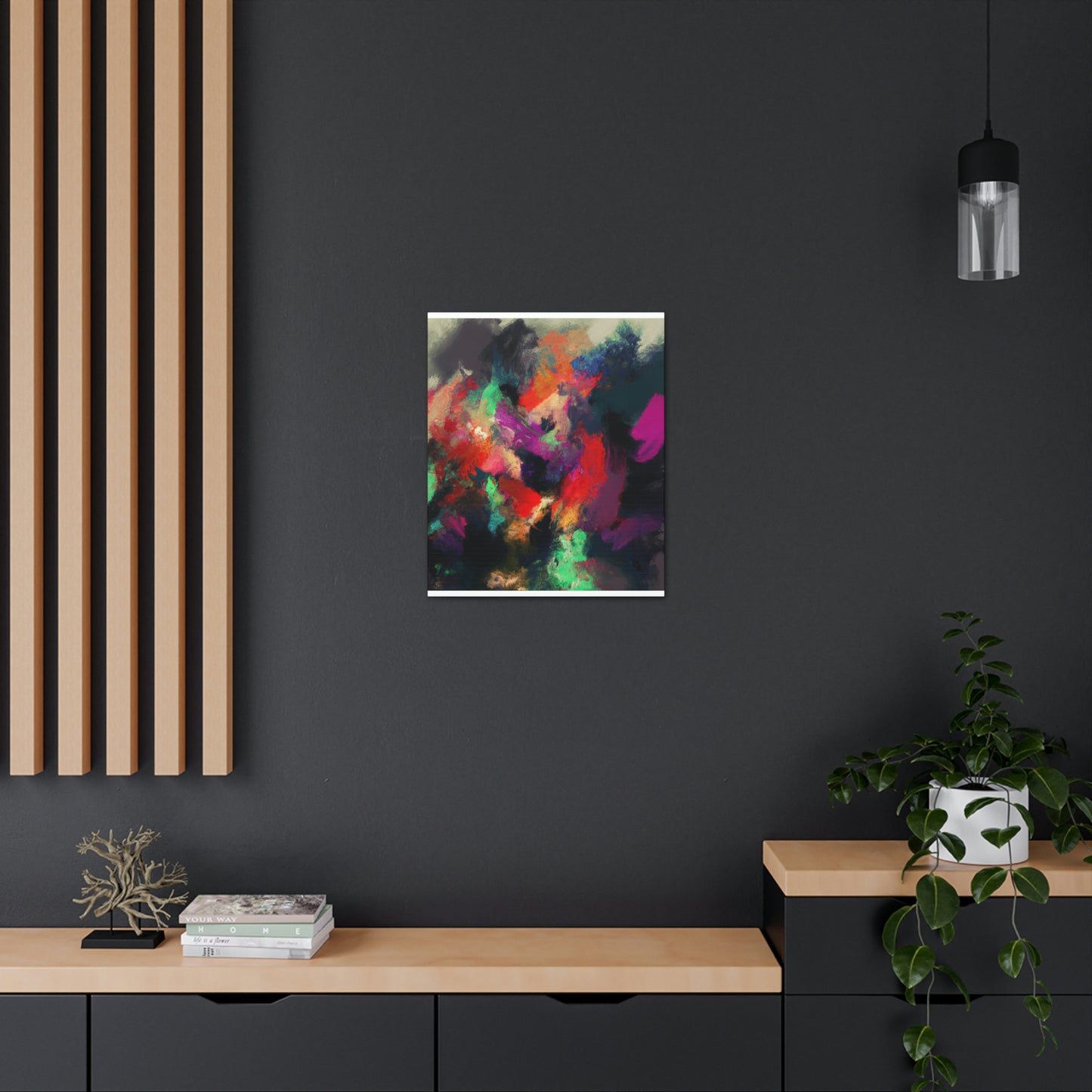 Vivid Vibes. - Canvas