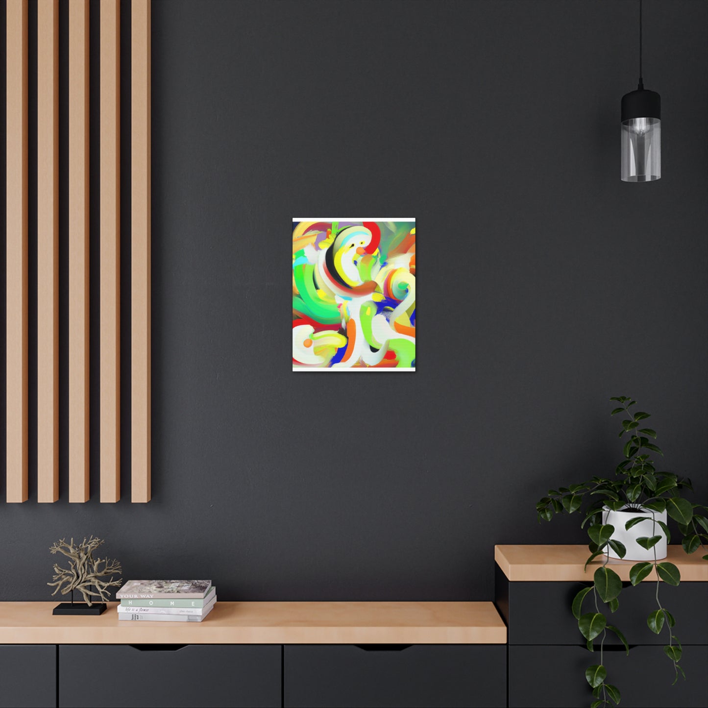 Radiant Brushstrokes - Canvas