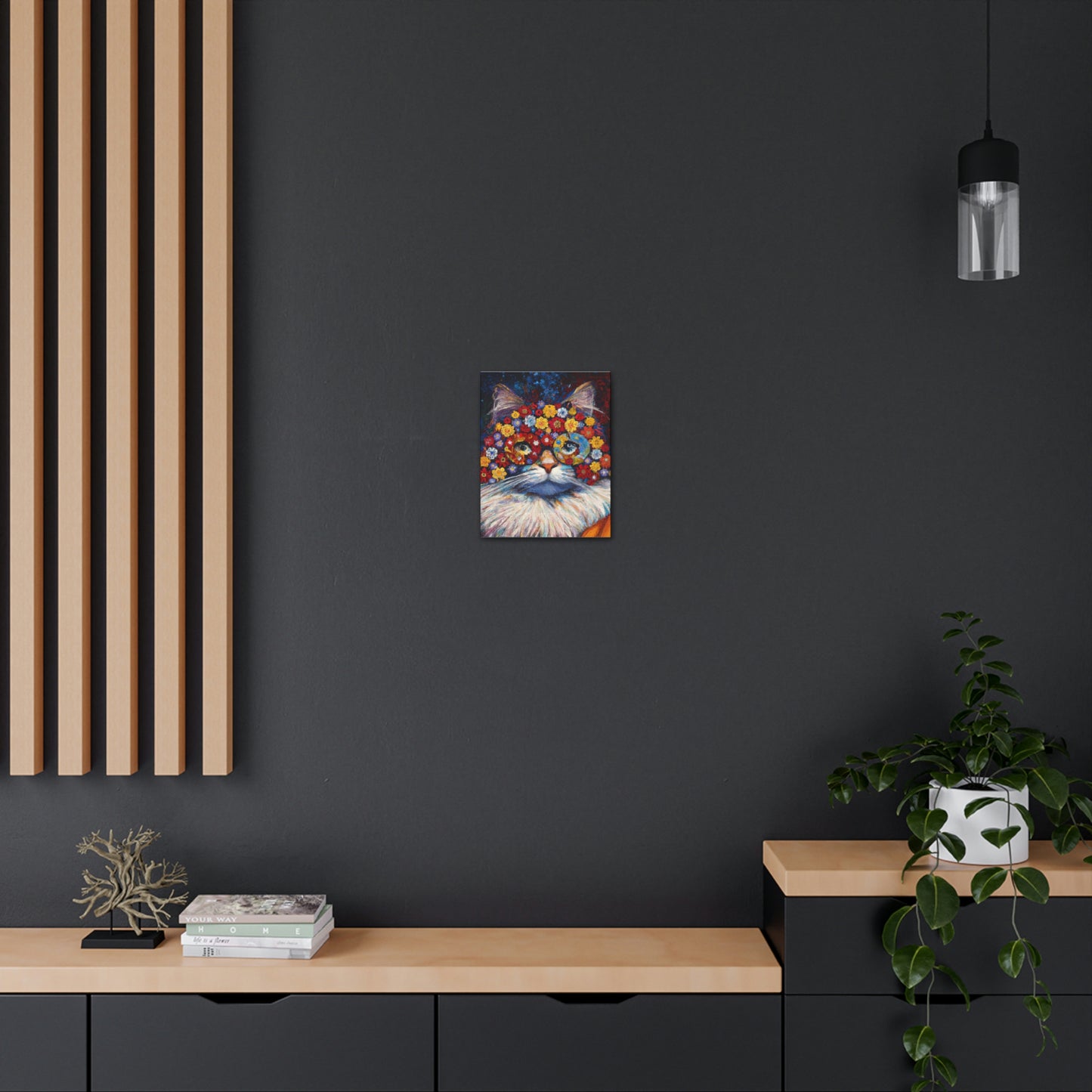 "Feline Vibrance" - Canvas