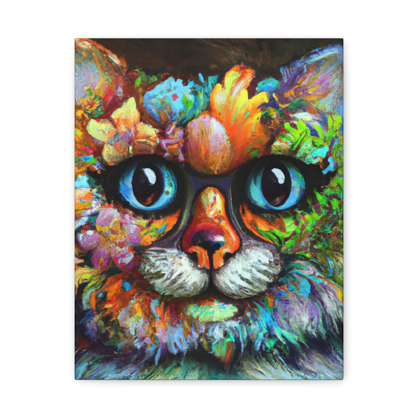Blissful Cat - Canvas