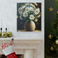 Vase Floral Splendor - Canvas