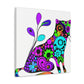 Flora Feline - Canvas
