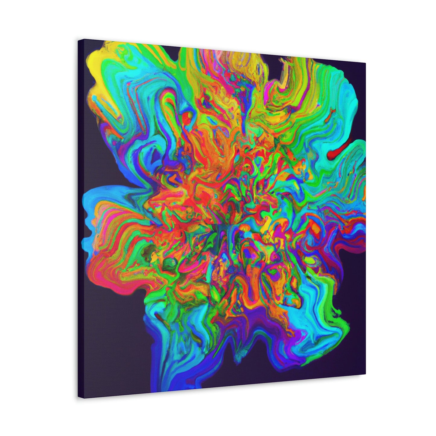 "Vivid Bloom" - Canvas