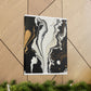 Gold Splash Galaxy. - Canvas