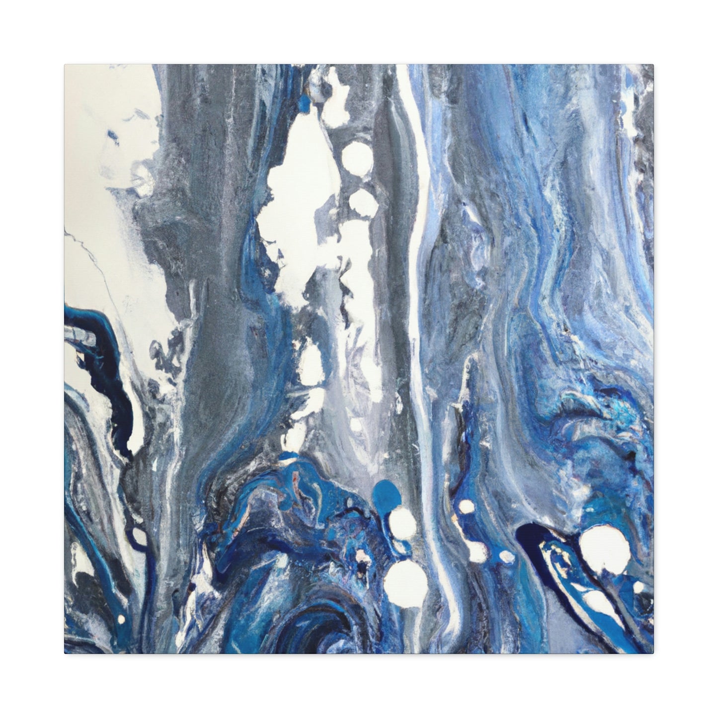 Blue Opulence - Canvas