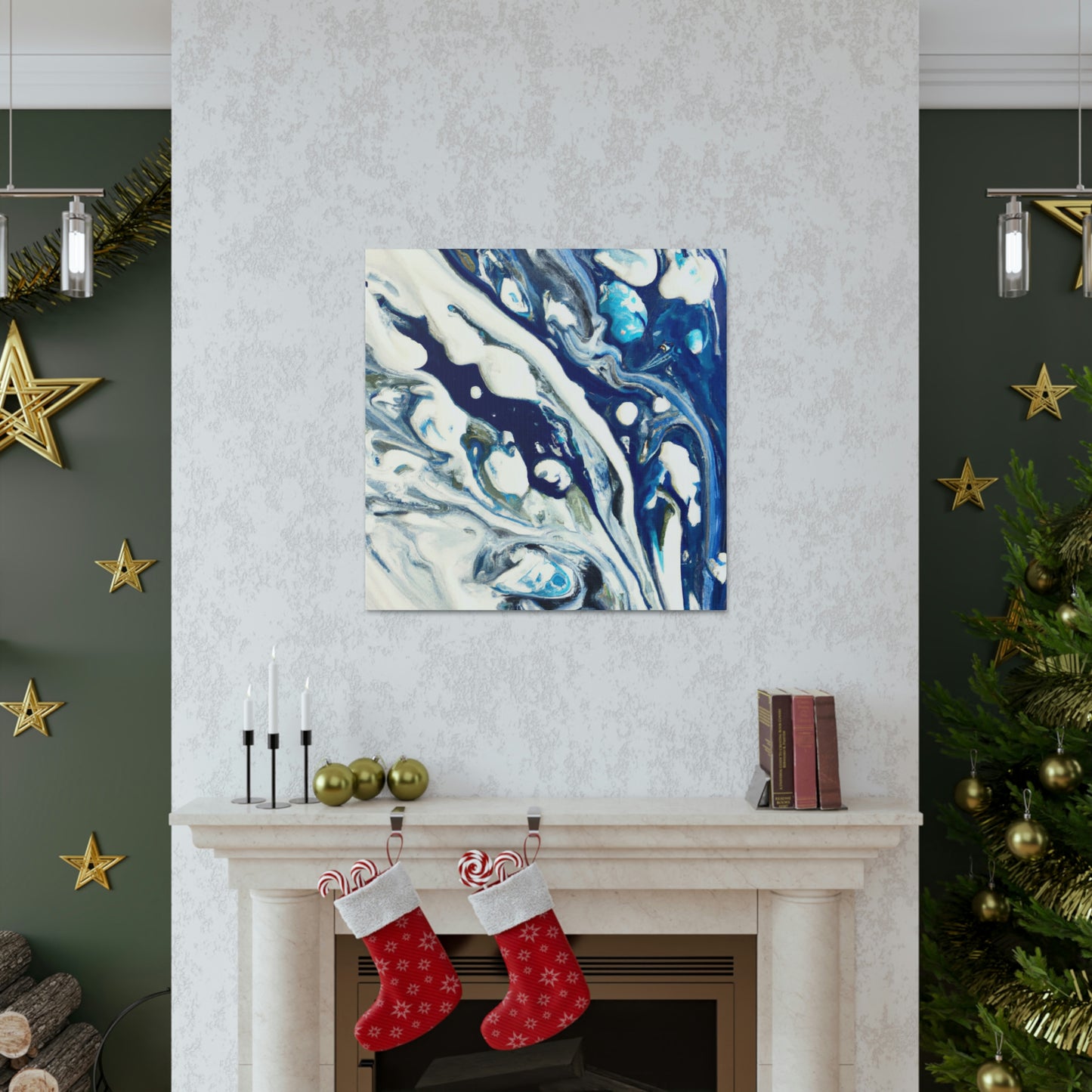 "Lagoon Flow" - Canvas