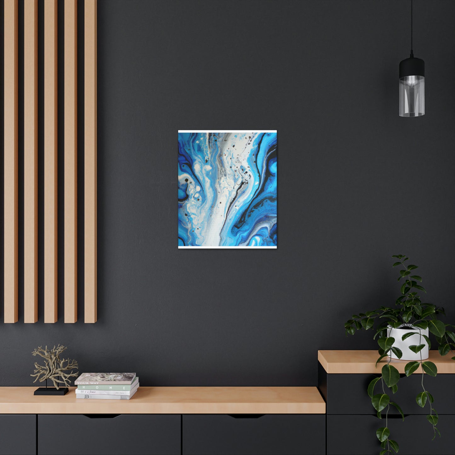 Blue Stream - Canvas